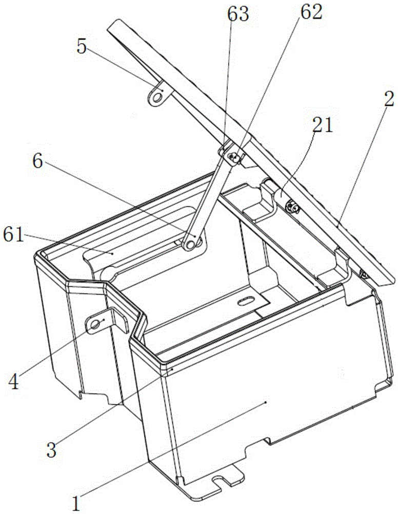 工程机械用工具箱的制作方法