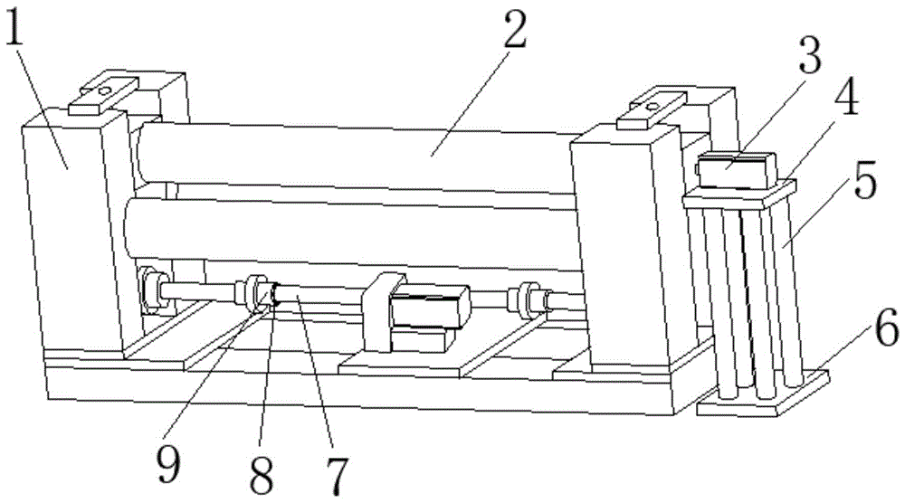 制造薄板的三辊卷板机的制作方法