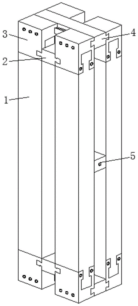 木结构建筑中的组合型轻质木构件的制作方法