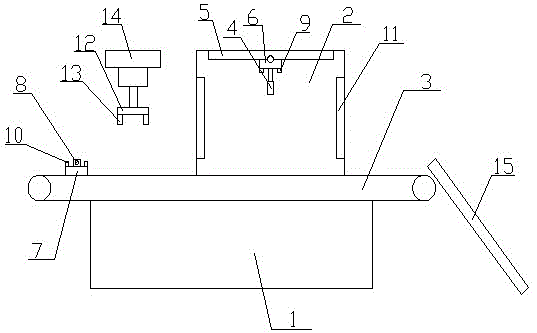 一种钢管表面自动喷涂设备的制作方法