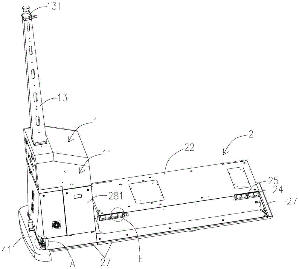 一种重载平板型叉车AGV的制作方法