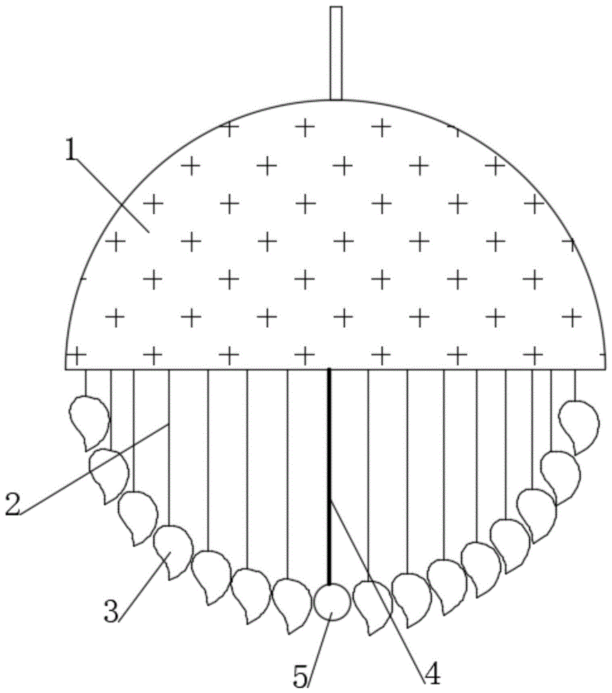 一种花瓣扩展式自预警滤气吸附球的制作方法