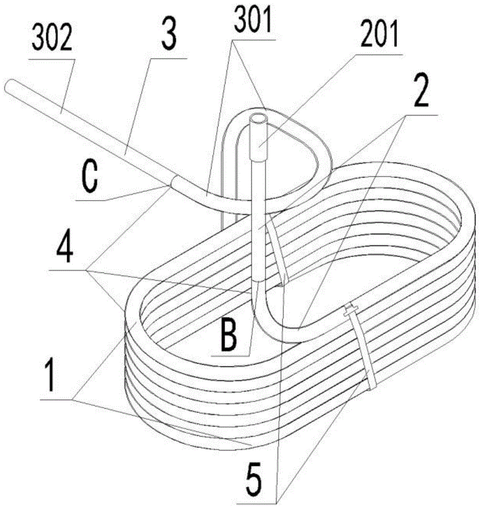 一种冷藏箱回环叠层一体连接管组件的制作方法