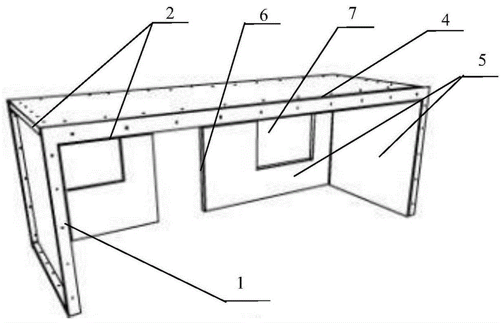 一种建筑用可移动廊道的制作方法