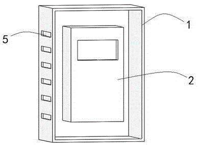 具备安防结构的电能计量箱的制作方法