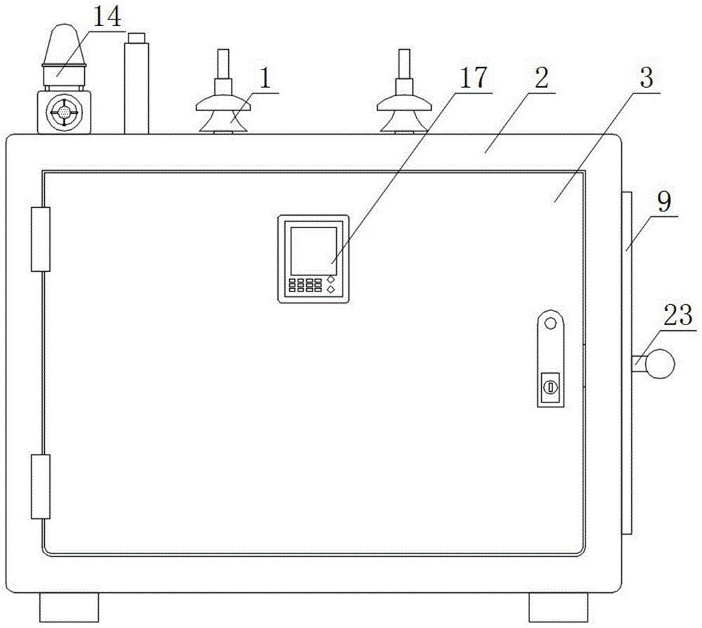 一种具备防盗系统的变压器的制作方法