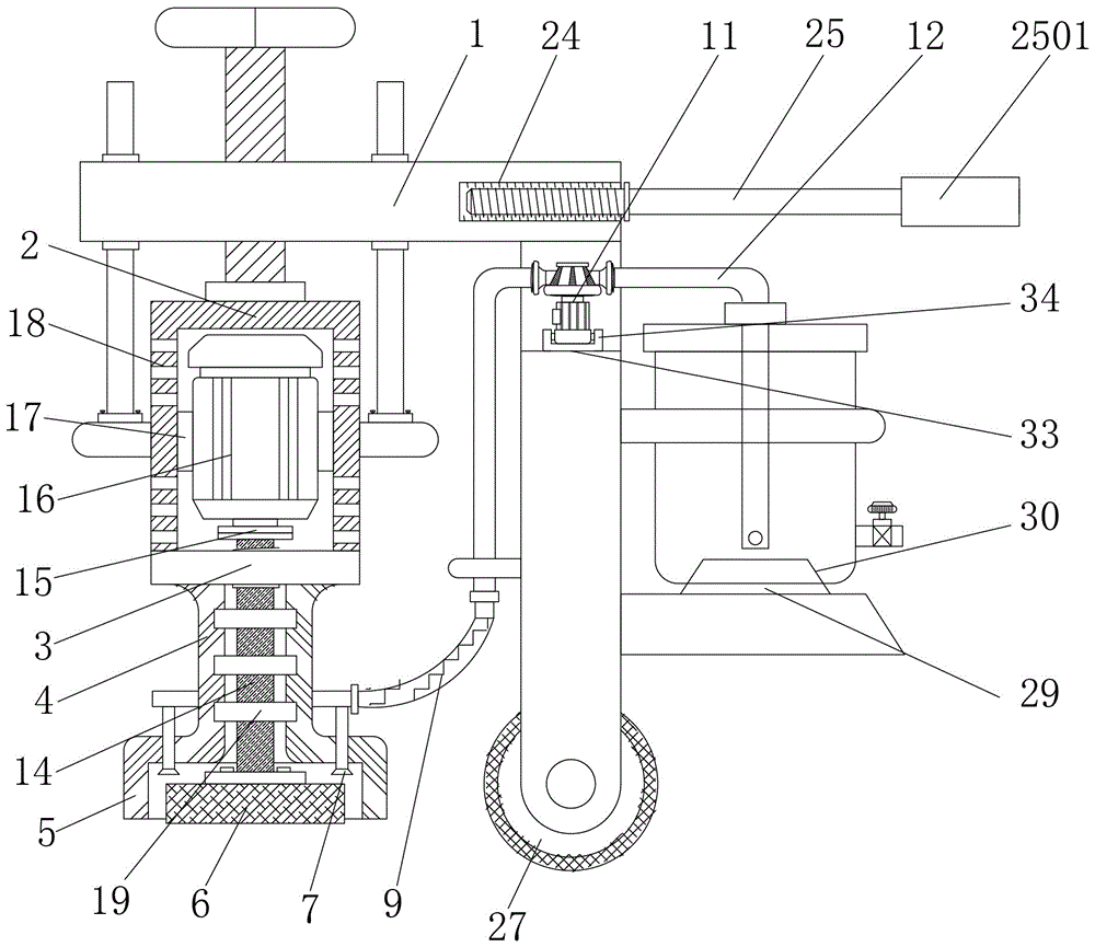 一种建筑地面抛光装置的制作方法