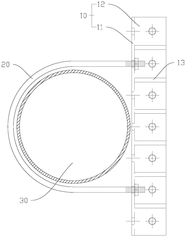 一种安全绳支架的制作方法