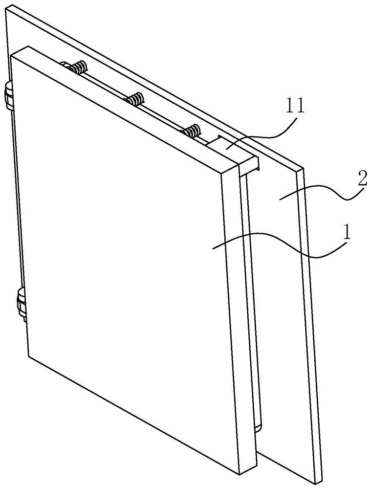 钢筋混凝土单扇防护密闭门的制作方法