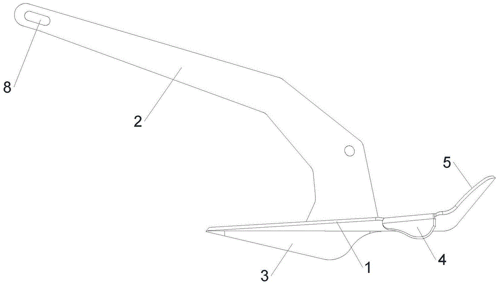 一种新型三角锚的制作方法