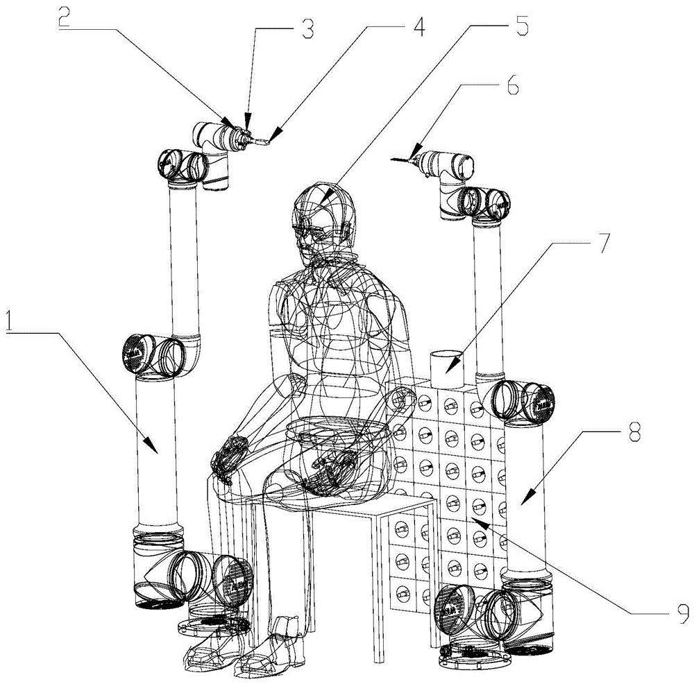 一种基于机器视觉的自换刀随动式理发机器人的制作方法
