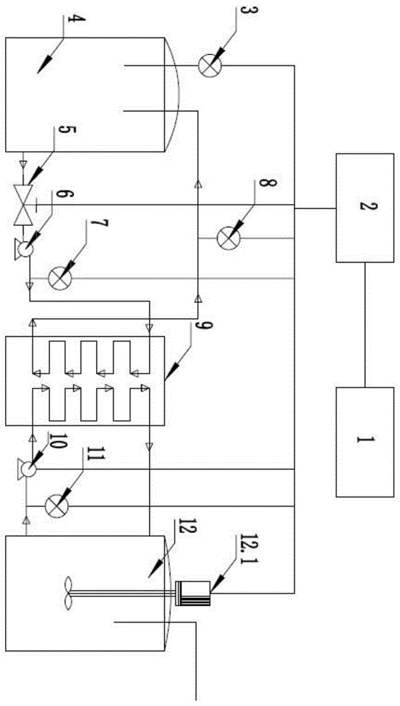 MCU最小系统反应釜热交换器智能测温控温装置的制作方法