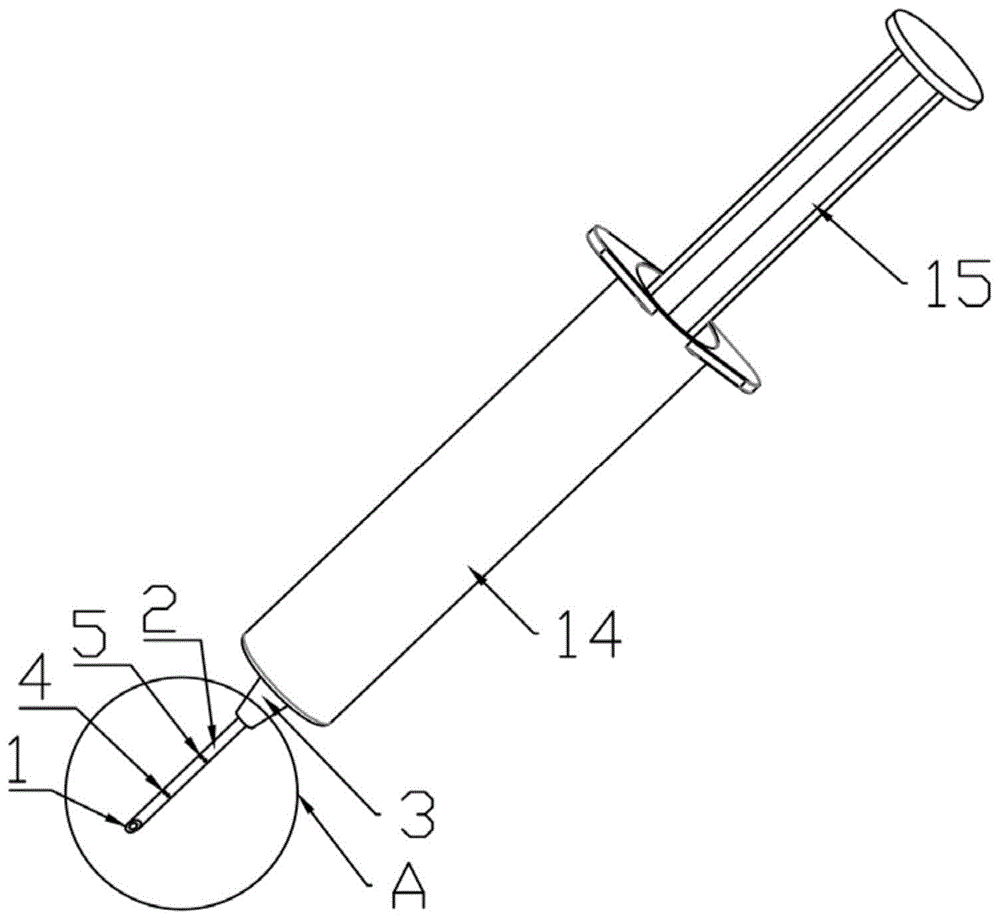 一种一次性九孔注射针头及注射器的制作方法