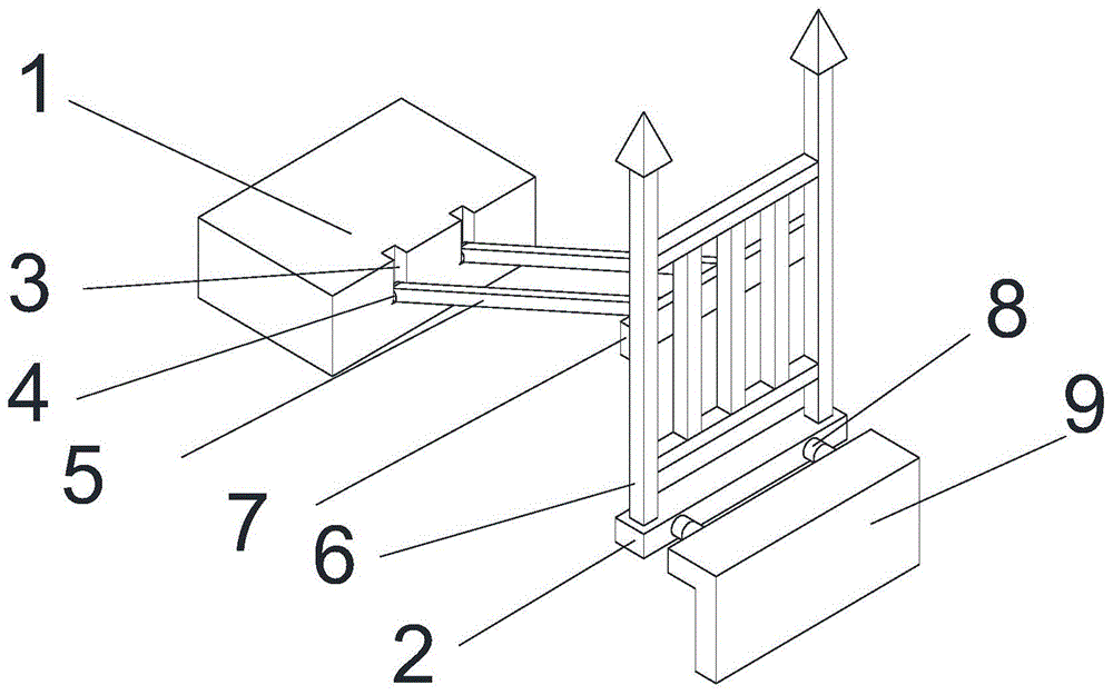 建筑护栏的制作方法