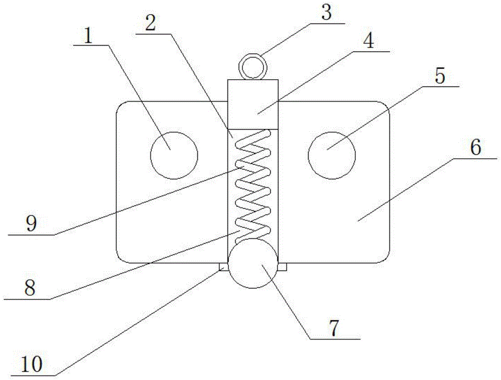 一种免旋转压扣的制作方法