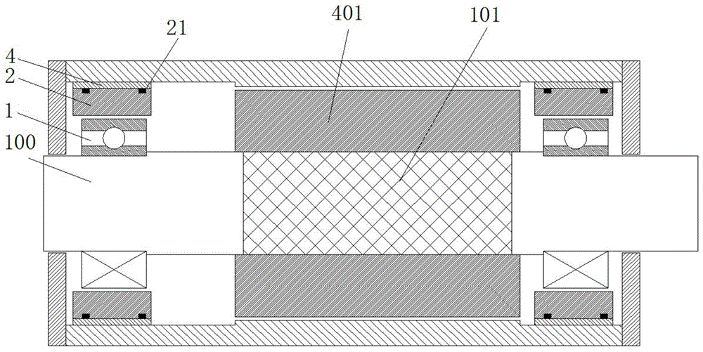 一种并联轴承转子系统、电机及电器的制作方法