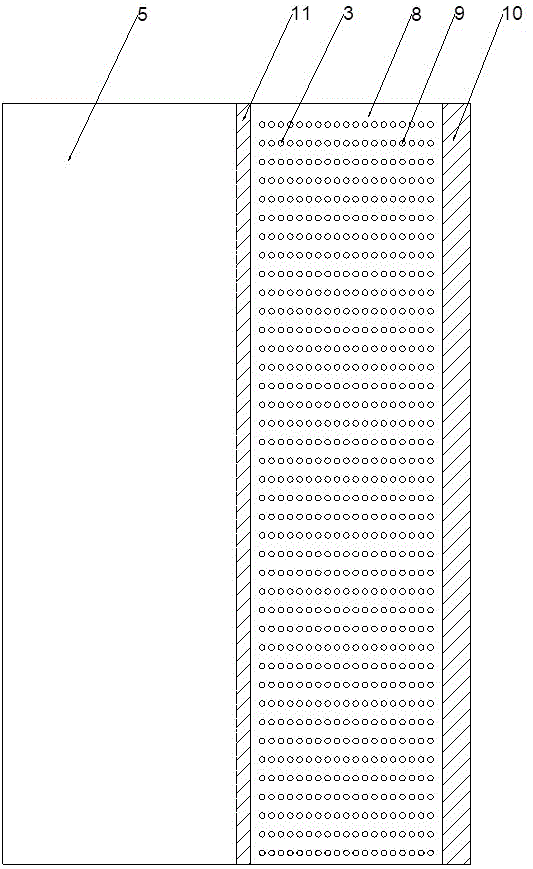 一种用于木门门板的隔音空心板结构的制作方法