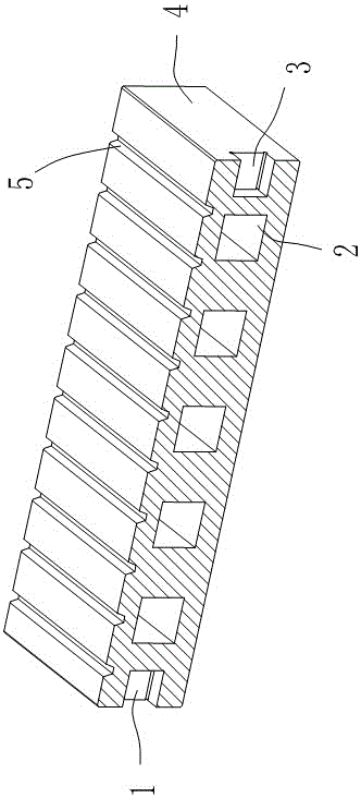 木塑复合共挤地板的制作方法