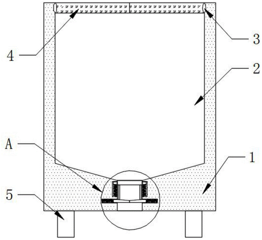 一种矿渣微粉加工用喂料机构的制作方法