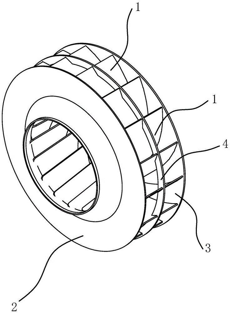 一种离心叶轮的制作方法