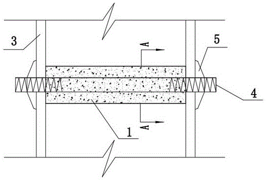 一种用于浇筑检查井的模板的固定结构的制作方法