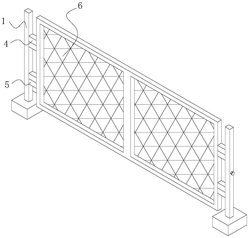 一种建筑施工用护栏的支撑机械的制作方法