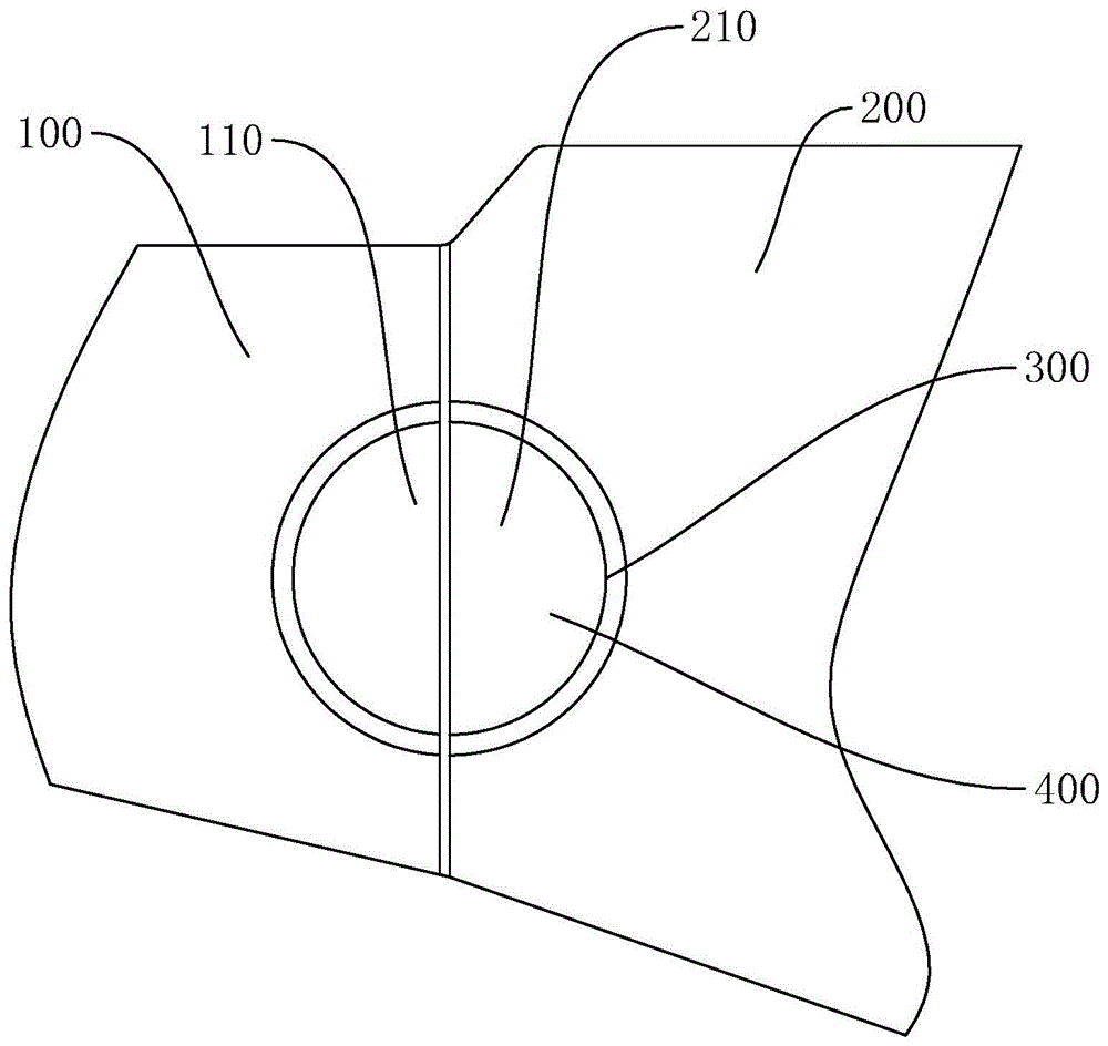 一种布料连接结构及塑身衣的制作方法