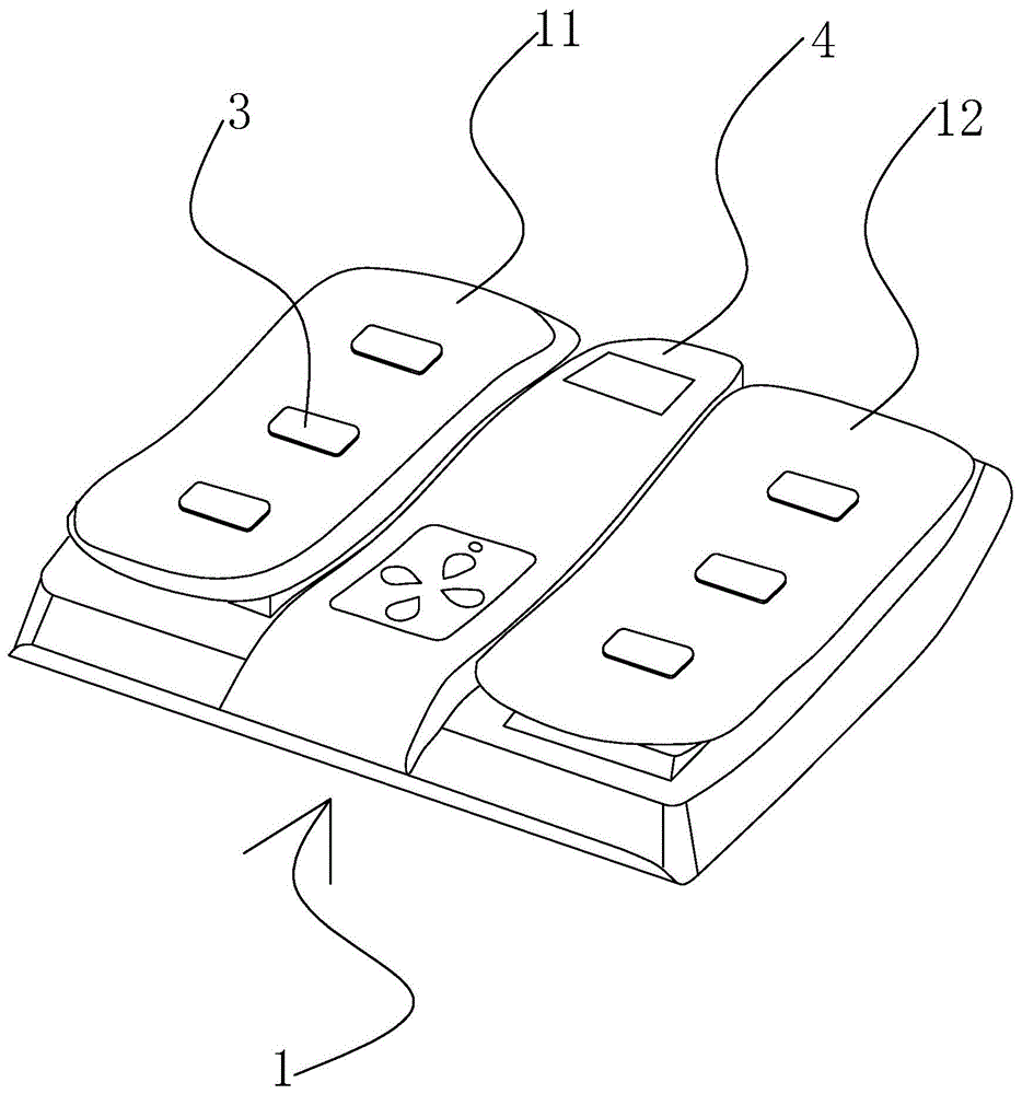 一种具有EMS按摩功能的健步机的制作方法