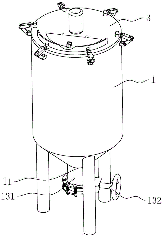 一种溢流染色机的化料桶的制作方法