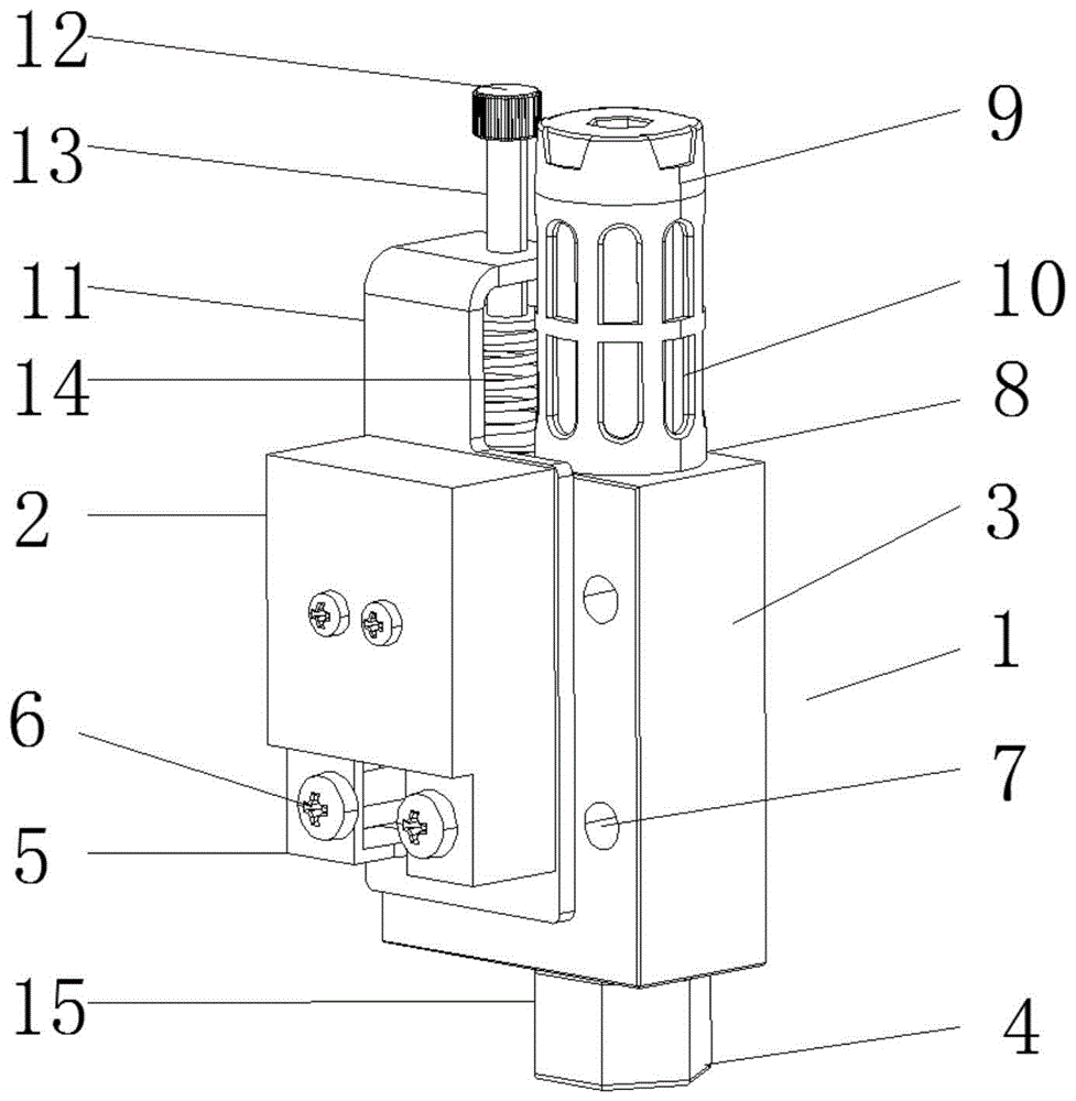 一种建筑装饰用的装饰条固定装置的制作方法