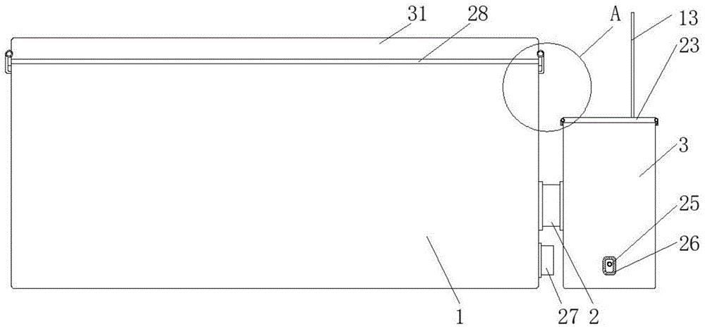 电力机车车顶夹层网侧柜的制作方法