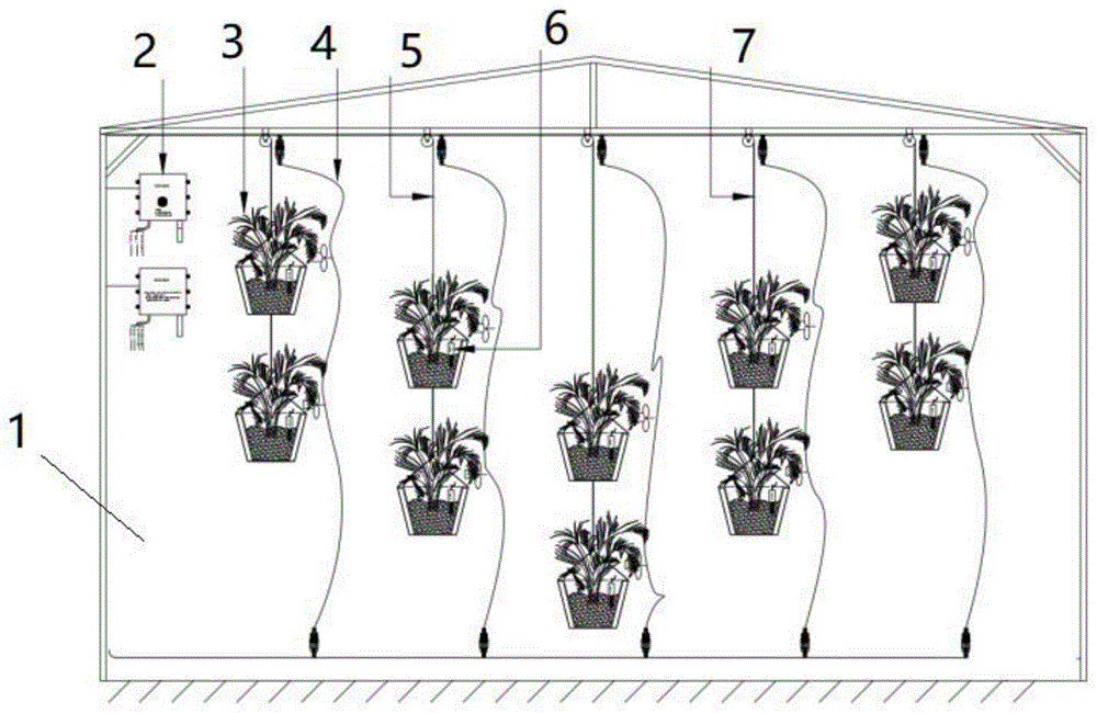 向阳式立体种植展示架的制作方法