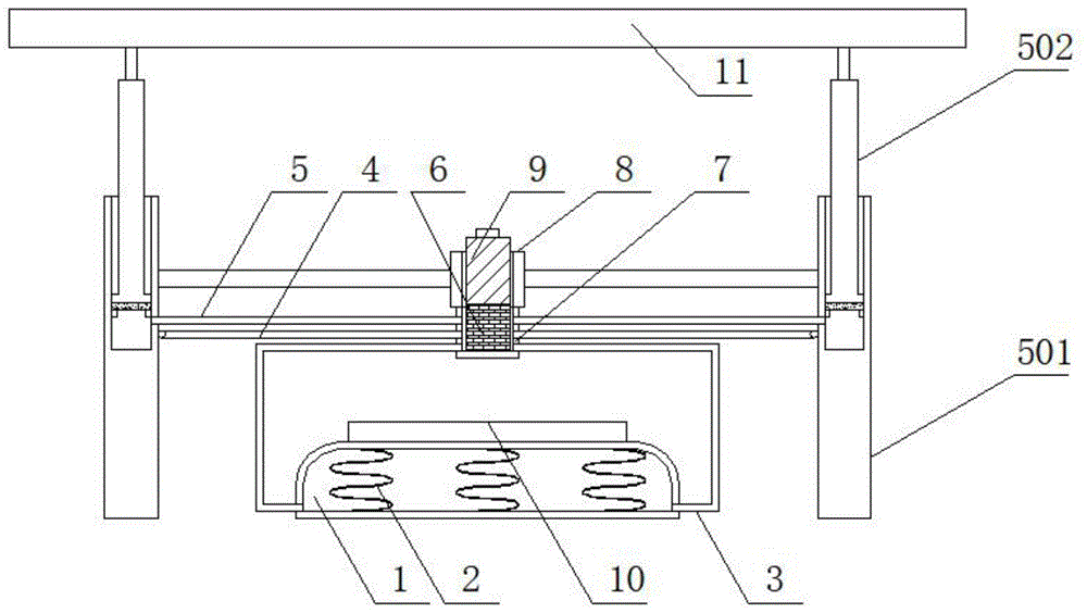 一种方便调节高度的机械设计用制图桌的制作方法