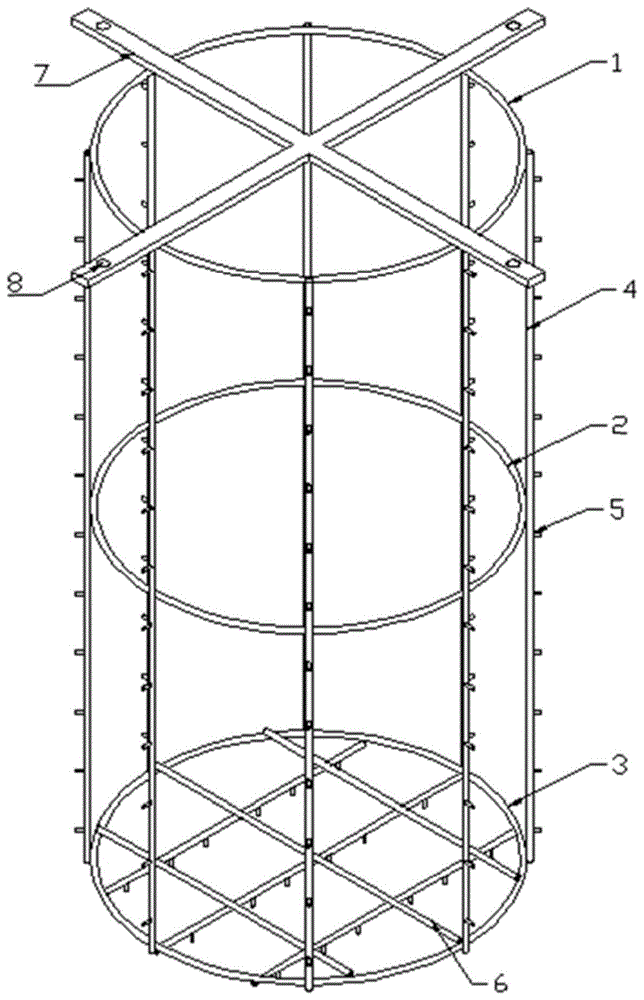 一种容器内壁电解抛光辅助阴极挂具的制作方法