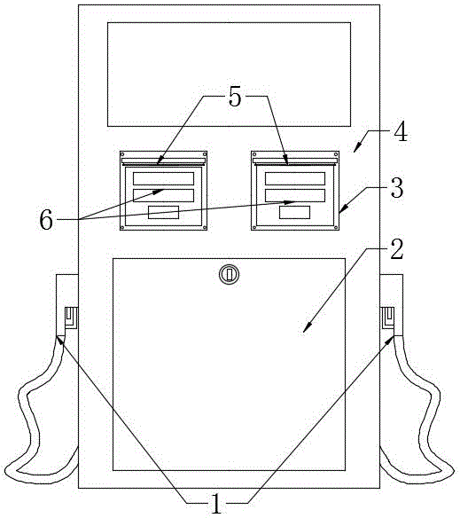 加油机计量显示装置的制作方法