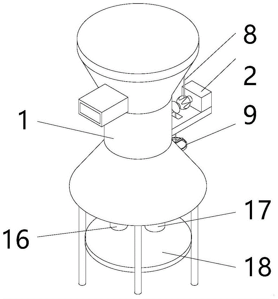 一种化工机械原料筛选装置的制作方法