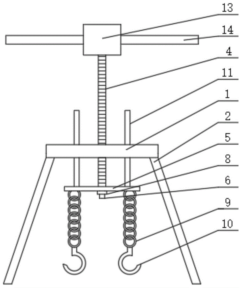 一种房建施工箍筋绑扎工具的制作方法