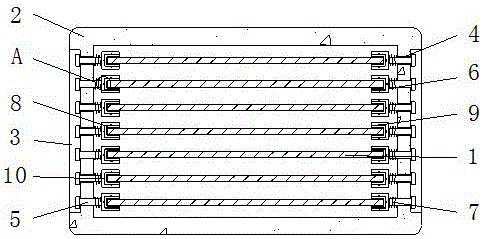 一种带有收纳盒的电子元器件的制作方法