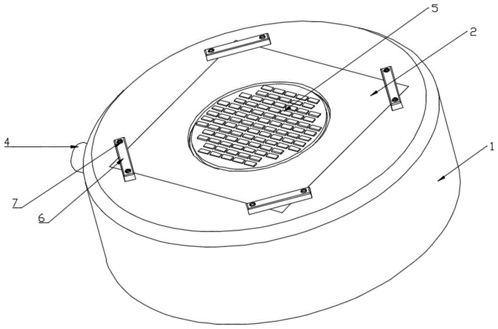 一种晶圆高温测试载台的制作方法