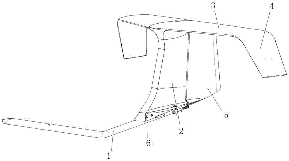 一种安装于自转旋翼机上高效T型尾翼的制作方法