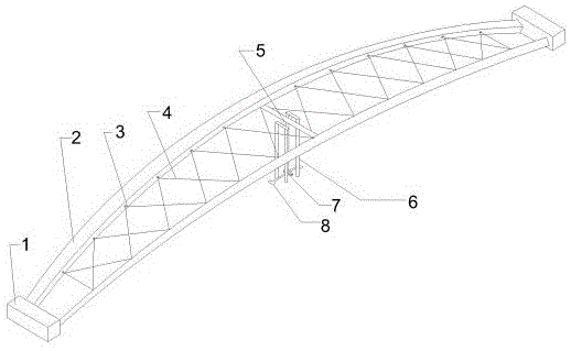 一种拱桥主拱网状穿索转体提升装置的制作方法