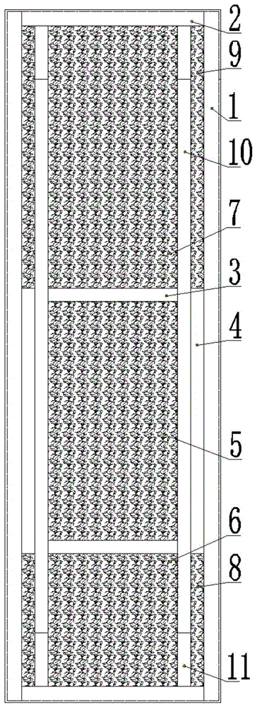 一种防变形抗冲击平板门扇结构的制作方法