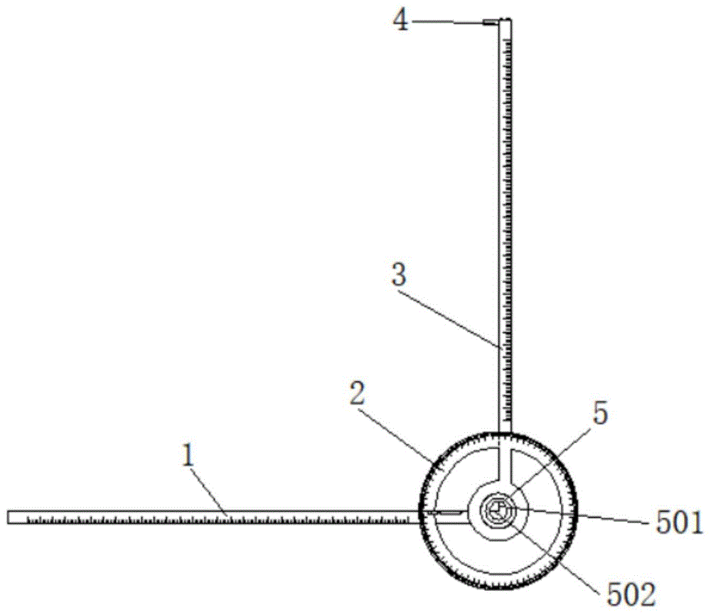 一种建筑设计用测量工具的制作方法