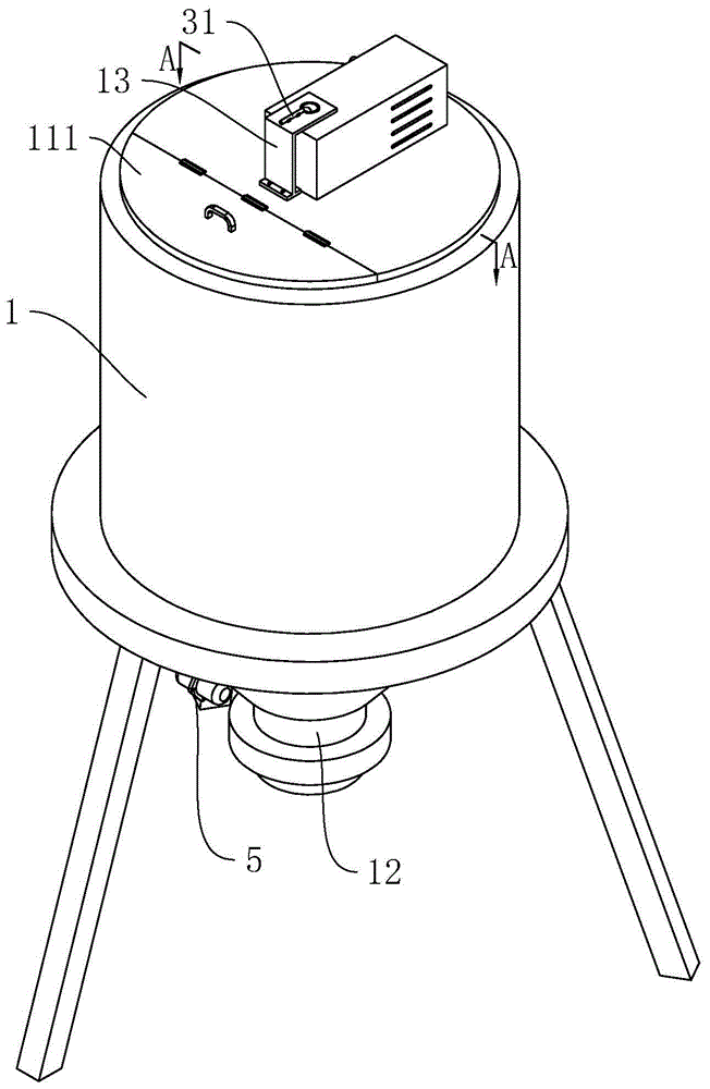 活性炭上料仓的制作方法