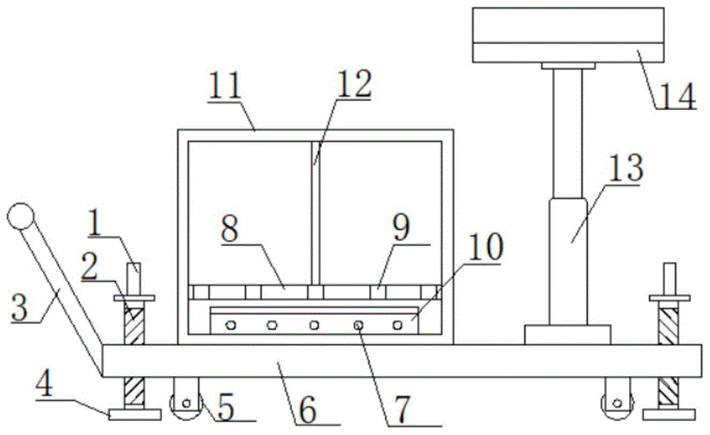 一种井下作业工具放置箱的制作方法