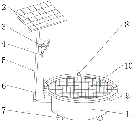 一种太阳能速干防蝇晒鱼机的制作方法