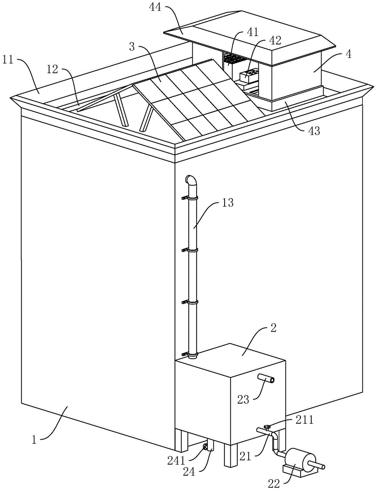 一种智慧城市绿色节能建筑的制作方法