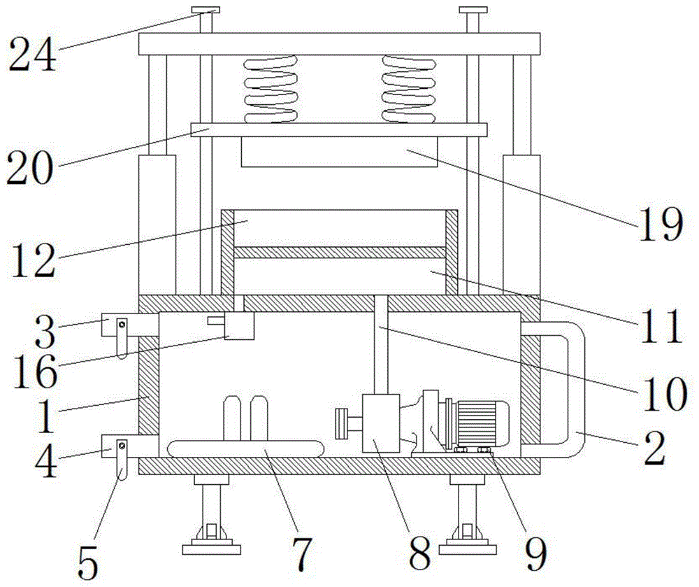 一种镀金、镀银模具加工用成型装置的制作方法