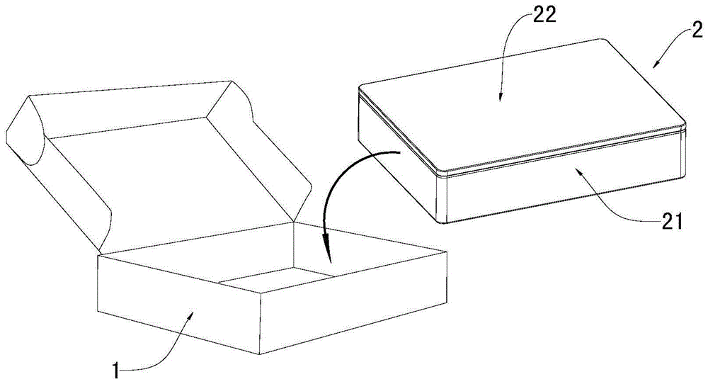 按摩椅附件的包装盒的制作方法