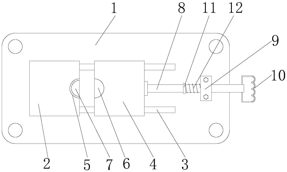 一种磁钢加工固定装置的制作方法